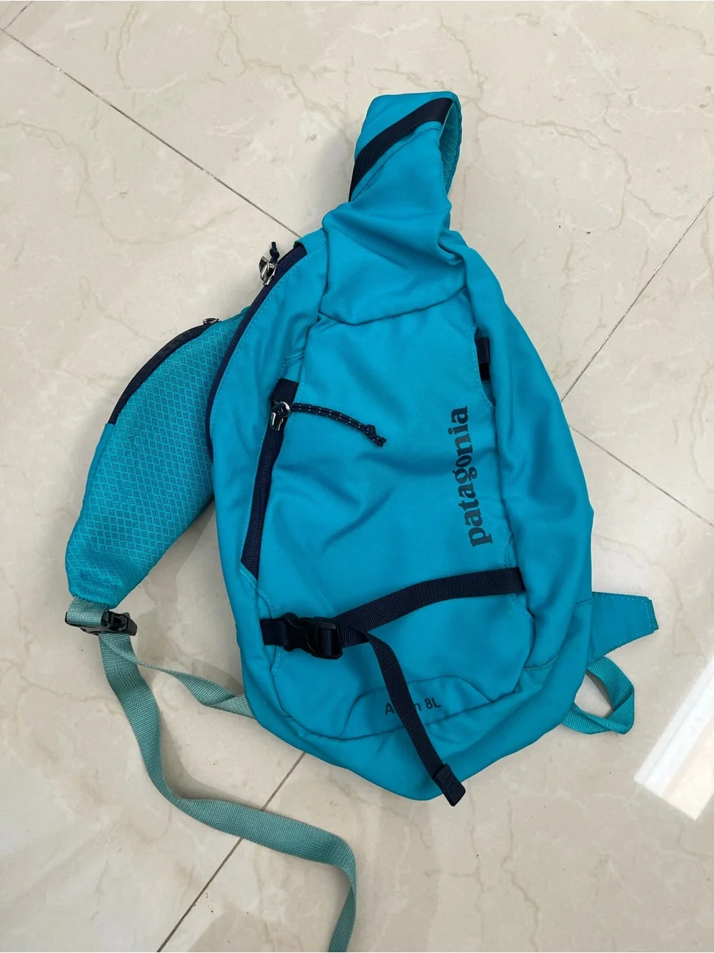 PATAGONIA Atom Sling Bag 8L Turquoise